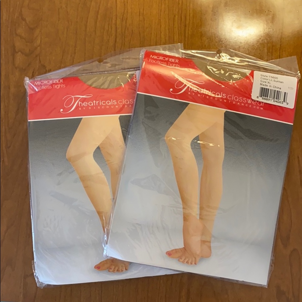 Microfiber Footless Tights